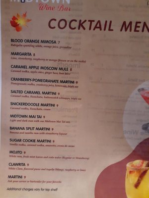 Menu photo 1 Midtown Bar & Grill Manhattan, IL Menu photo 1 Midtown Bar & Grill Manhattan, IL