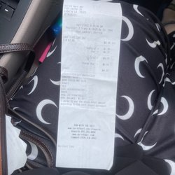 Sprint Mart #67 - Receipt