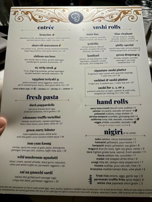 Menu photo 1 The Blue Elephant Wayne, PA