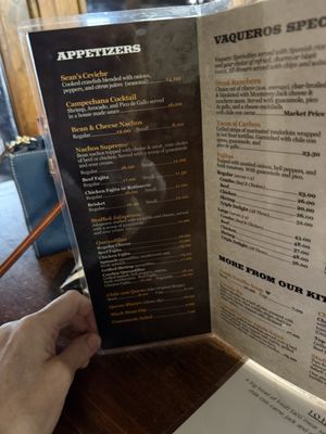 Menu photo 4 Los Vaqueros West Willow Park, TX