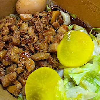 Song La - Chef Shirley made me this low-carb friendly Braised Pork Rice. Okay, that just means there's no rice. Extra layer of cabbage. Loved it. - Food Trucks Near Me - Austin, Texas Song La - Chef Shirley made me this low-carb friendly Braised Pork Rice. Okay, that just means there's no rice. Extra layer of cabbage. Loved it. - Food Trucks Near Me - Austin, Texas