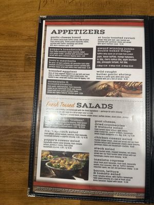 Menu photo 2 Pappos Pizzeria And Pub-Lee's Summit Lee's Summit, MO Menu photo 2 Pappos Pizzeria And Pub-Lee's Summit Lee's Summit, MO