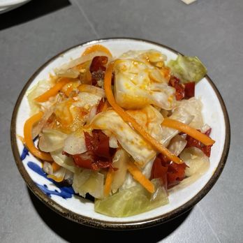 Mountain House - Free pickled vegetables appetizer - Szechuan Near Me - Boston, Massachusetts Mountain House - Free pickled vegetables appetizer - Szechuan Near Me - Boston, Massachusetts