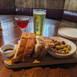 The One Under - Olives, sourdough, olive oil and balsamic