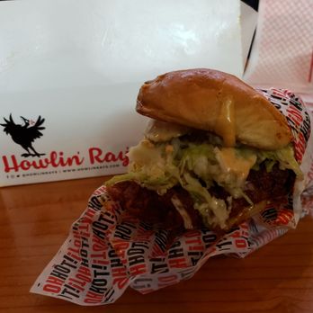 Howlin' Ray's - Chicken Sando. This thing is HUGE. - Southern Near Me - Los Angeles, California