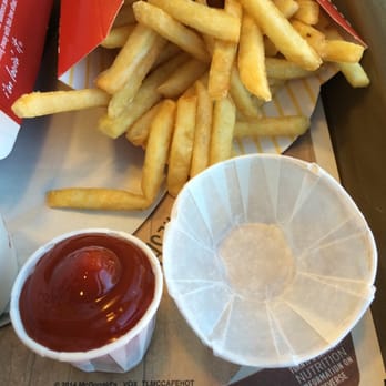 McDonald's - Fun Fact: ketchup cups can be expanded! - Fast Food Near Me - Santa Barbara, California