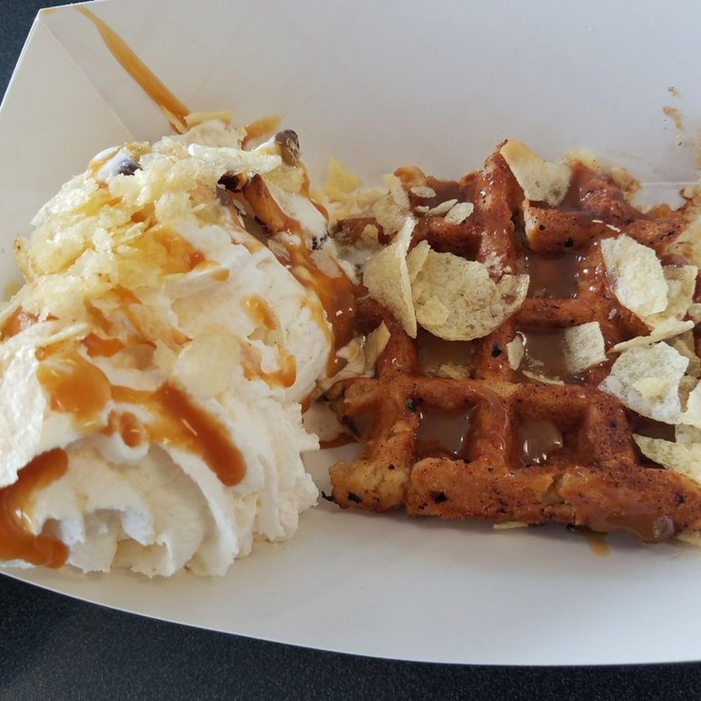 Fine Fellows Creamery - Are those lays? Cause it looks like this waffle got Lay'd. - Ice Cream & Frozen Yogurt Near Me - Cape May, New Jersey Fine Fellows Creamery - Are those lays? Cause it looks like this waffle got Lay'd. - Ice Cream & Frozen Yogurt Near Me - Cape May, New Jersey