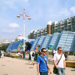 Strand bij Scheveningen - Strandpromenade in Scheveningen