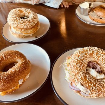 Good Bagels - three different types of bagels - Coffee & Tea Near Me - Anacortes, Washington
