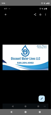 Discount Water Lines Logo