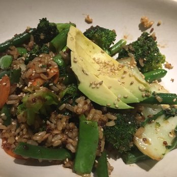 True Food Kitchen - Teriyaki quinoa bowl with roasted veggies, avocado and brown rice. Amazing - New American Near Me - Denver, Colorado