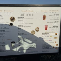 The Beanery - Menu