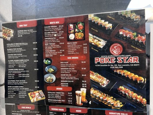 Menu photo 2 Poke Star Sushi San Leandro, CA