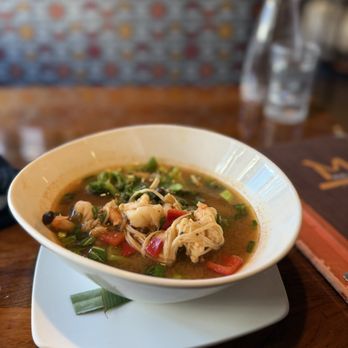 Malai Kitchen - Thai Lemongrass Soup with Shrimp - Thai Near Me - Dallas, Texas