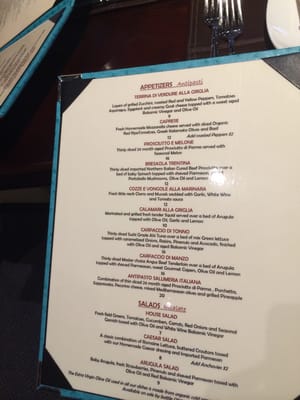 Menu photo 7 Osteria 177 Annapolis, MD