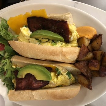 Cafe Bonjour - Classic Egg & Cheese w avocado - Breakfast & Brunch Near Me - Boston, Massachusetts Cafe Bonjour - Classic Egg & Cheese w avocado - Breakfast & Brunch Near Me - Boston, Massachusetts