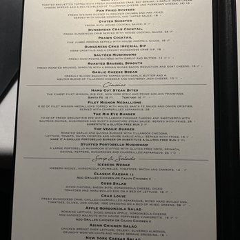 Rudy's Steakhouse - Menu side 2 - Steakhouses Near Me - Salem, Oregon Rudy's Steakhouse - Menu side 2 - Steakhouses Near Me - Salem, Oregon