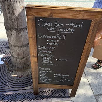 Badash Bakes - Outside menu - Bakeries Near Me - Pasadena, California