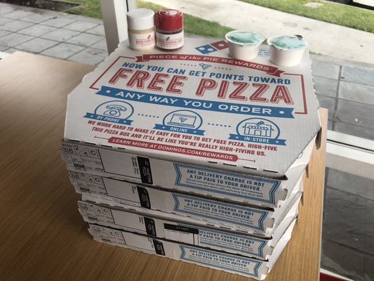 Domino's Pizza by null