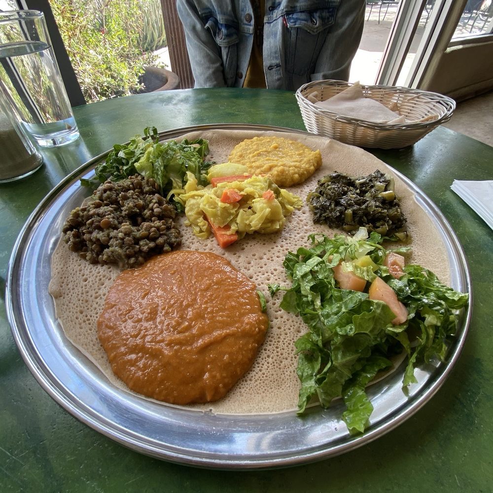 Cafe Desta - Vegan Signature Plate Combo - Coffee & Tea Near Me - Tucson, Arizona