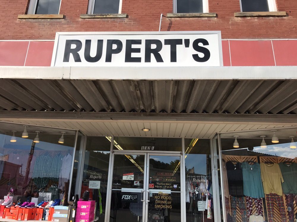 RUPERT’S DEPARTMENT STORE Updated August 2024 132 E Main St