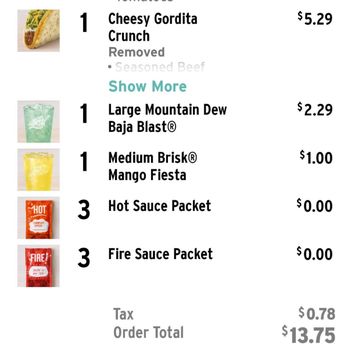 Taco Bell - Order from Frandor location - Fast Food Near Me - Lansing, Michigan