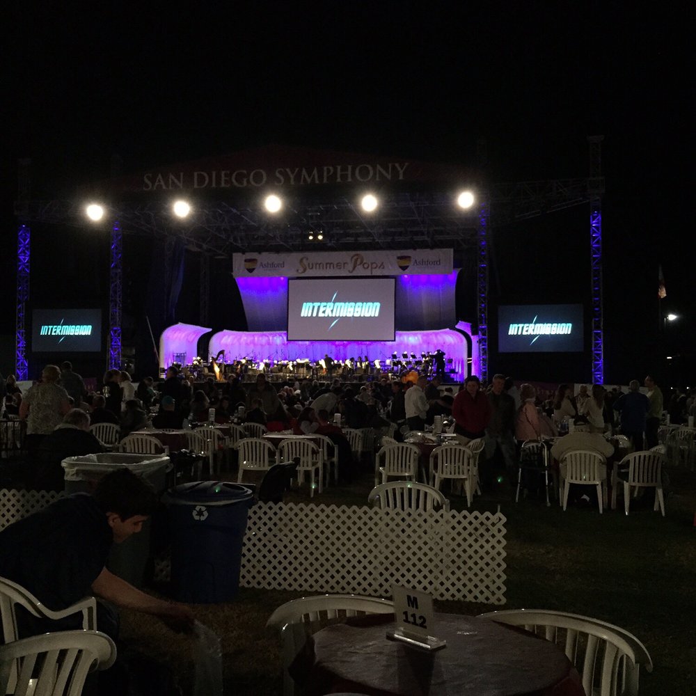 The intermission!  Yeah yeah yeah, I can't get a good shot in the dark, even if it is Into Darkness!  Hahaha!