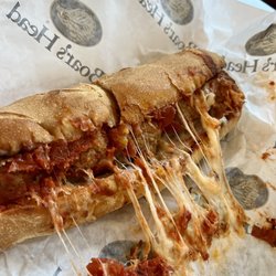 The Local Bite - Meatball - all the cheese stuck to the wrapper but hubby said it was still good.