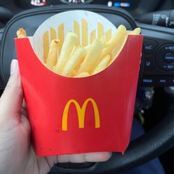 McDonald's - Half empty medium fries