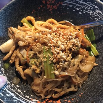 Sakura Bistro - Pad Thai with chicken - Asian Fusion Near Me - Magnolia, Texas Sakura Bistro - Pad Thai with chicken - Asian Fusion Near Me - Magnolia, Texas