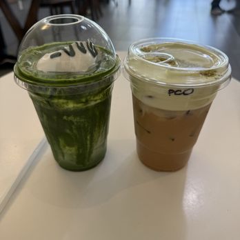 Re Coffee - matcha einspanner & pistachio latte - Desserts Near Me - Northridge, California Re Coffee - matcha einspanner & pistachio latte - Desserts Near Me - Northridge, California
