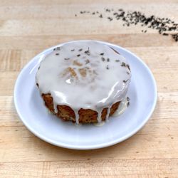 Red Hen Baking - Earl Gray Cake with Vanilla glaze