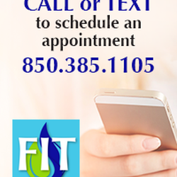 Call or text to schedule an appointment at 850-385-1105