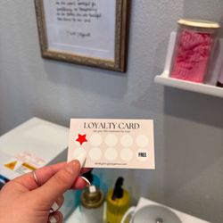 Loyalty cards!