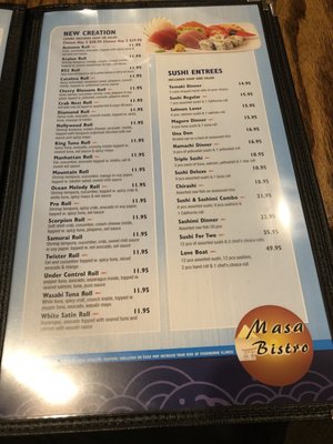 Menu photo 3 Masa Bistro York, PA