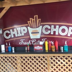 Chip Chop Fresh Cut Fries - Side of Trailer