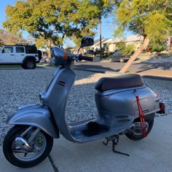 Glenn's Cycle Supply - A customers from the Mainlands moped. Beautiful!