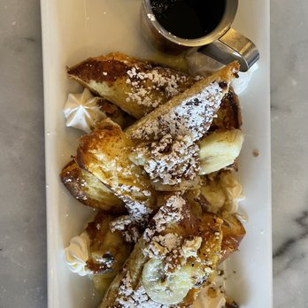 Le Cafe Du Val - Banana Walnut French Toast - Cafes Near Me - Henderson, Nevada Le Cafe Du Val - Banana Walnut French Toast - Cafes Near Me - Henderson, Nevada