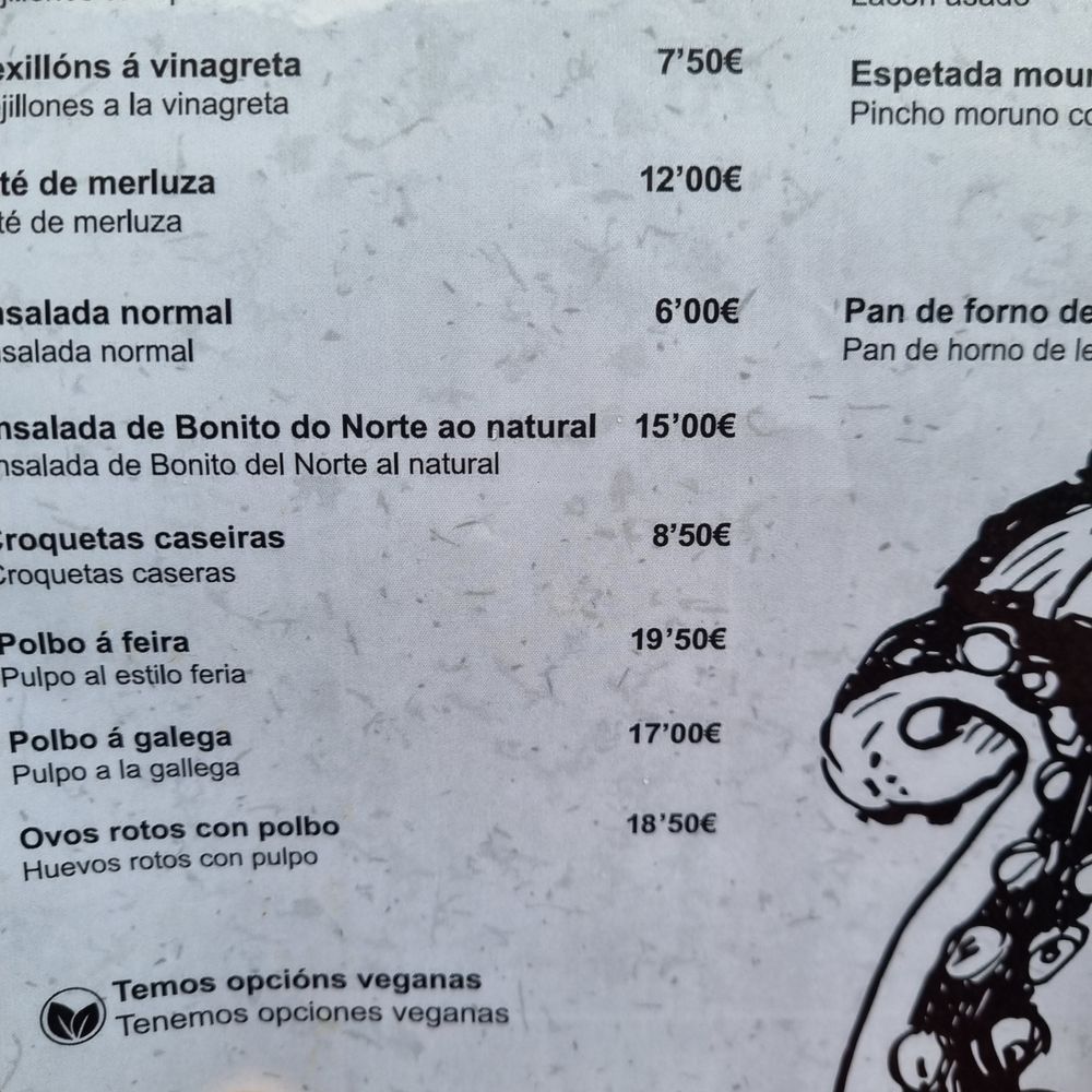 O Recuncho - Tapas/Small Plates Near Me - Viveiro, LU