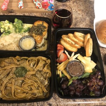 Signature Grill - Sea bass with caper sauce. Steak pasta. Cheese platter. - Seafood Near Me - Edmond, Oklahoma Signature Grill - Sea bass with caper sauce. Steak pasta. Cheese platter. - Seafood Near Me - Edmond, Oklahoma