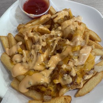 Gorgansons - Animal style fries- medium - Vegan Near Me - Pomona, California Gorgansons - Animal style fries- medium - Vegan Near Me - Pomona, California