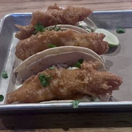 Baja fish taco