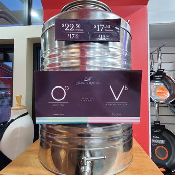 The Learning Kitchen - Bulk olive oil. - Cooking Classes Near Me - West Chester, Ohio