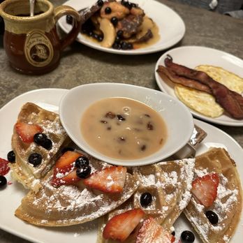 Another Broken Egg Cafe - Belgian Waffle - Breakfast & Brunch Near Me - Pooler, Georgia