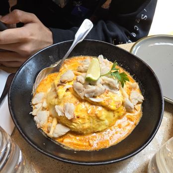 Khao Hom - Crabby tom yum omelette - Thai Near Me - Hayward, California Khao Hom - Crabby tom yum omelette - Thai Near Me - Hayward, California