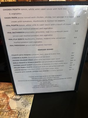 Menu photo 3 Zozo's Ristorante Reno, NV Menu photo 3 Zozo's Ristorante Reno, NV