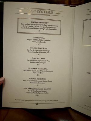 Menu photo 7 Hearthstone Lounge Anaheim, CA