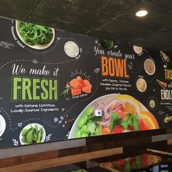 Poke n Salad - Great signage and graphic design! - Poke Near Me - Temecula, California Poke n Salad - Great signage and graphic design! - Poke Near Me - Temecula, California