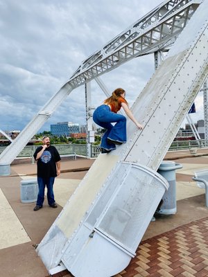 John Seigenthaler Pedestrian Bridge by null