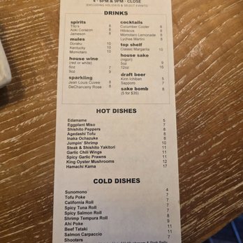 Doraku Sushi Kakaako - HH July 2026 - Sushi Bars Near Me - Honolulu, Hawaii
